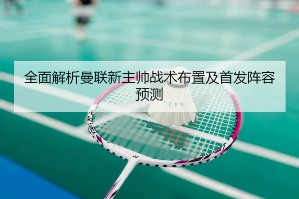 全面解析曼联新主帅战术布置及首发阵容预测
